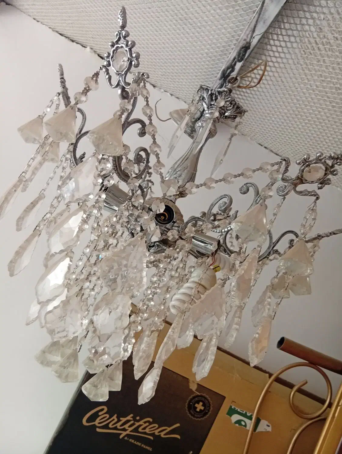 لوستر|لوستر و چراغ آویز|آذرشهر, |دیوار