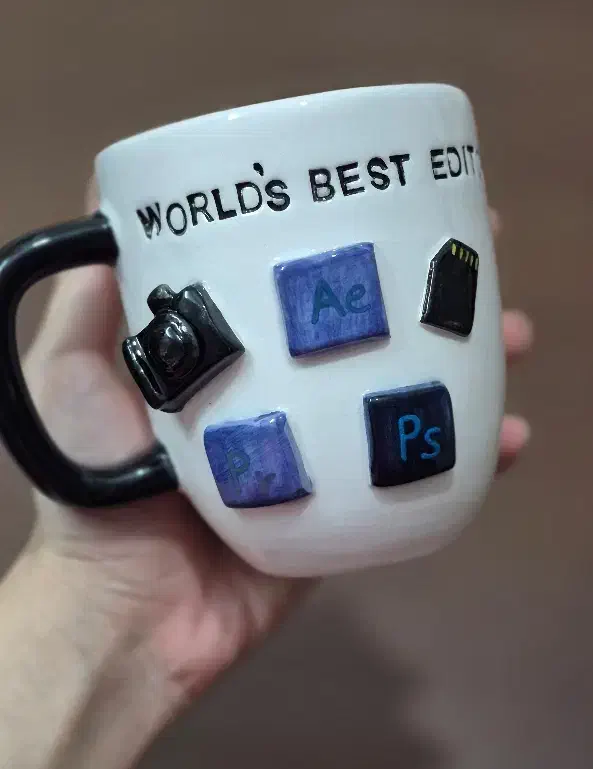 ماگ سرامیکی مشاغل دست ساز بهترین ادیتور دنیا|صنایع دستی و سایر لوازم تزئینی|تهران, افسریه شمالی|دیوار