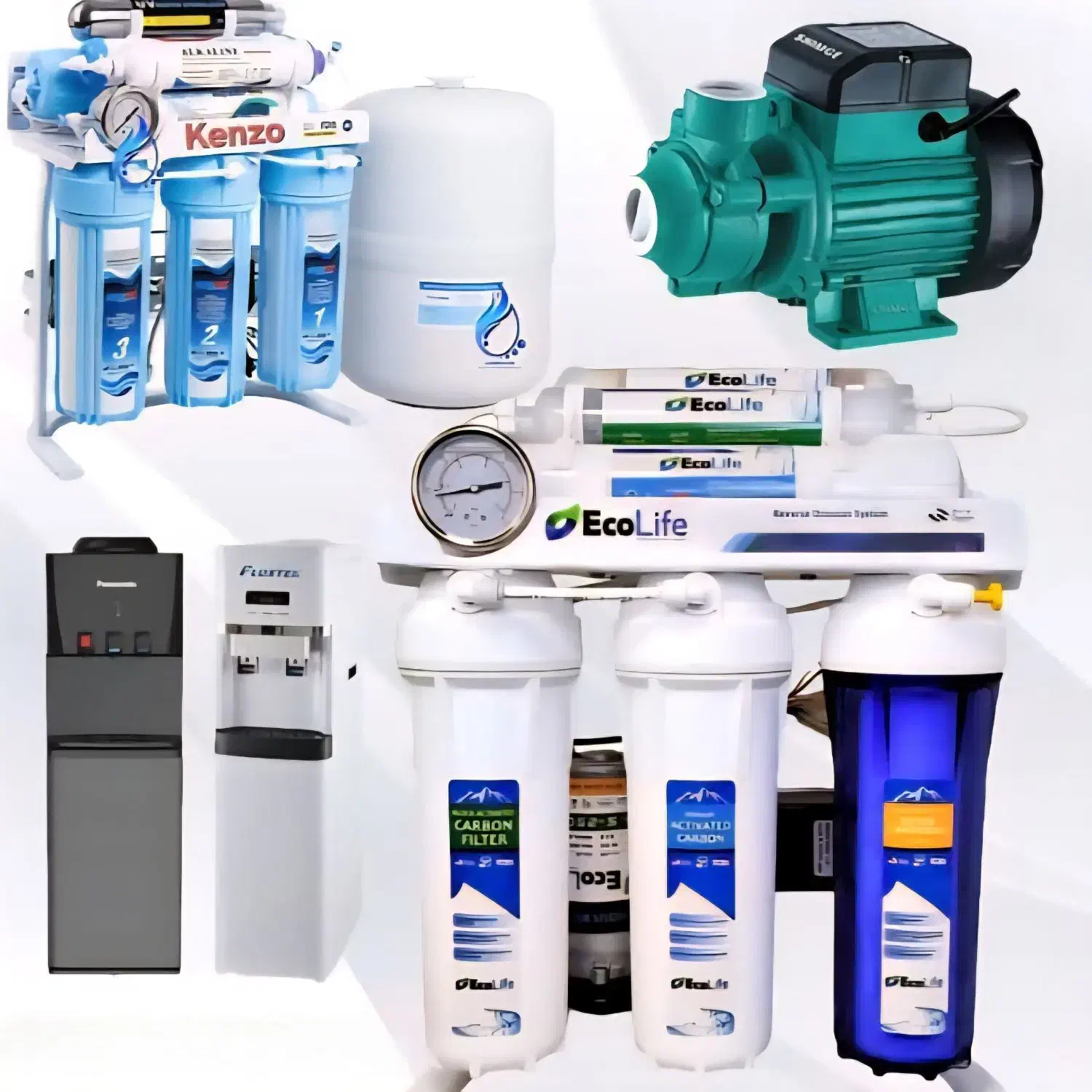 دستگاه تصفیهآب، پمپ و آبسردکن|آبسردکن و تصفیه آب|اهواز, ۲۵۴دستگاه|دیوار