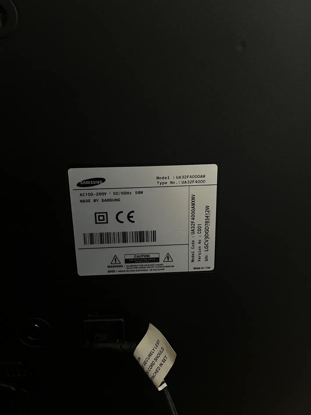 تلوزیون سامسونگ 32 اینچ|تلویزیون و پروژکتور|ارومیه, |دیوار