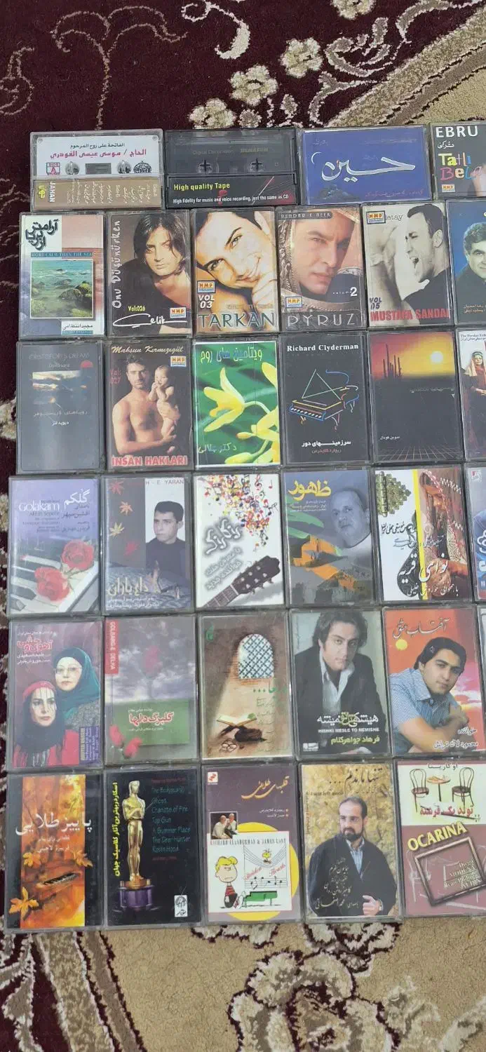 تعدادی نوار کاست همه نو و مادر|سیستم صوتی خانگی|بندر گناوه, |دیوار