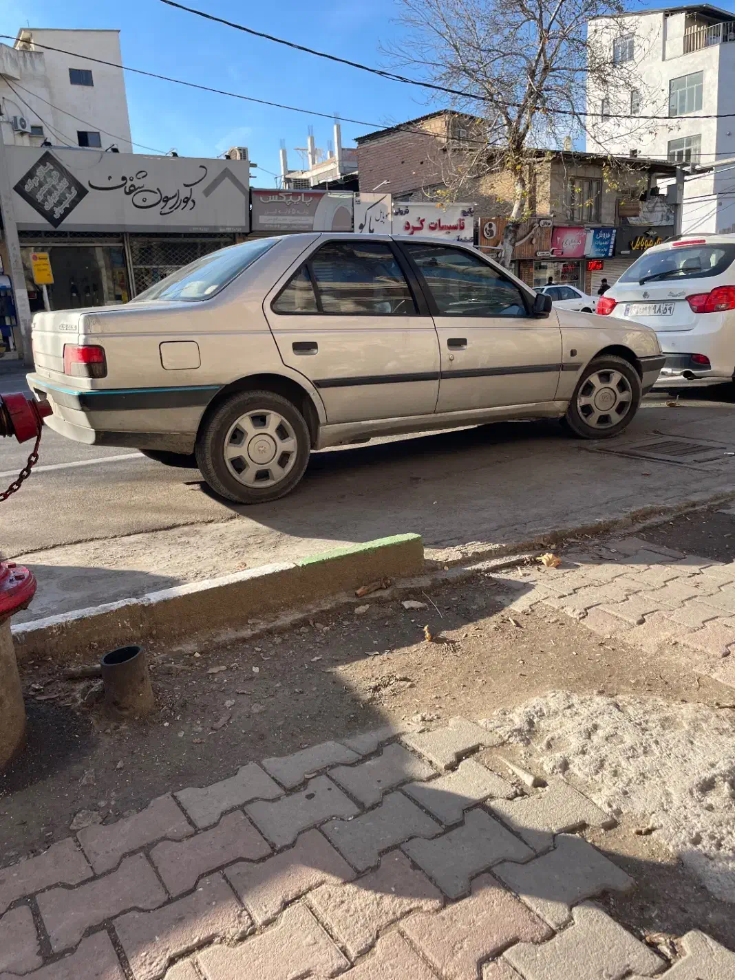 ۴۰۵نقره ای ۹۷ بنزینی|خودرو سواری و وانت|گرگان, |دیوار