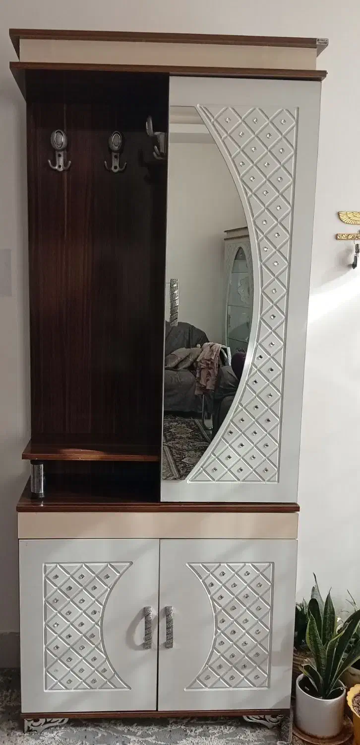 جاکفشی بوفه|جاکفشی، کمد، دراور|بردسکن, |دیوار