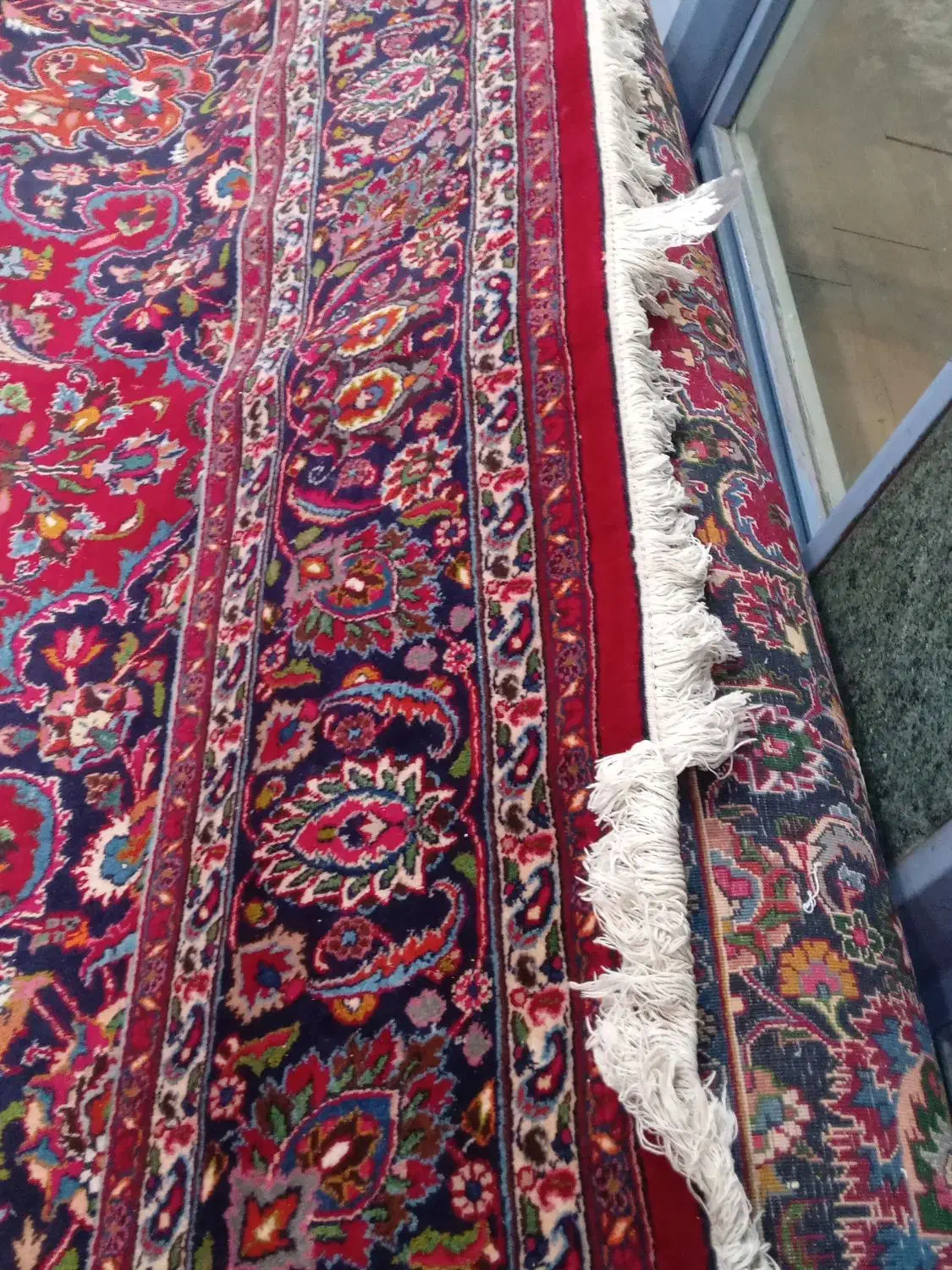 دوتخته فرش دستباف لاکی سالم بدون ساییدگی و رفو|فرش|تهران, سهروردی|دیوار