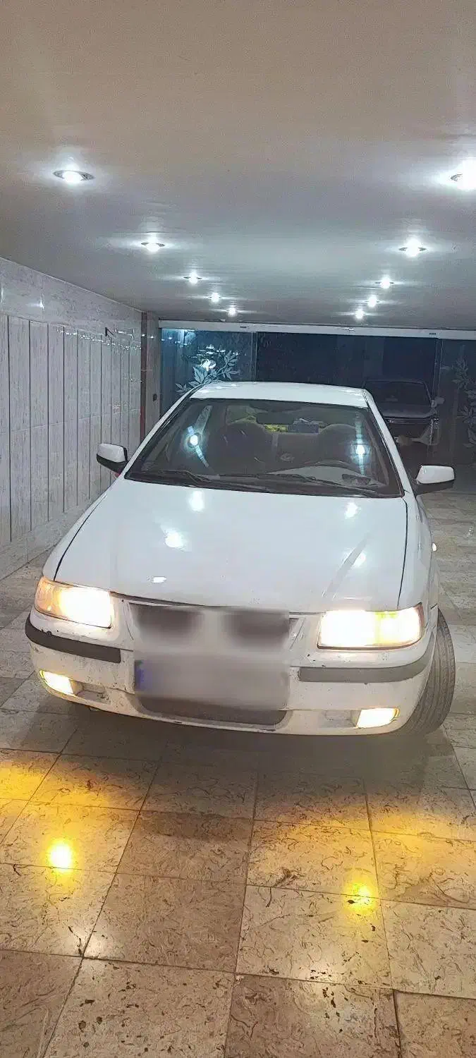 سمند lx ساده مدل 1387 سفید|خودرو سواری و وانت|قزوین, |دیوار