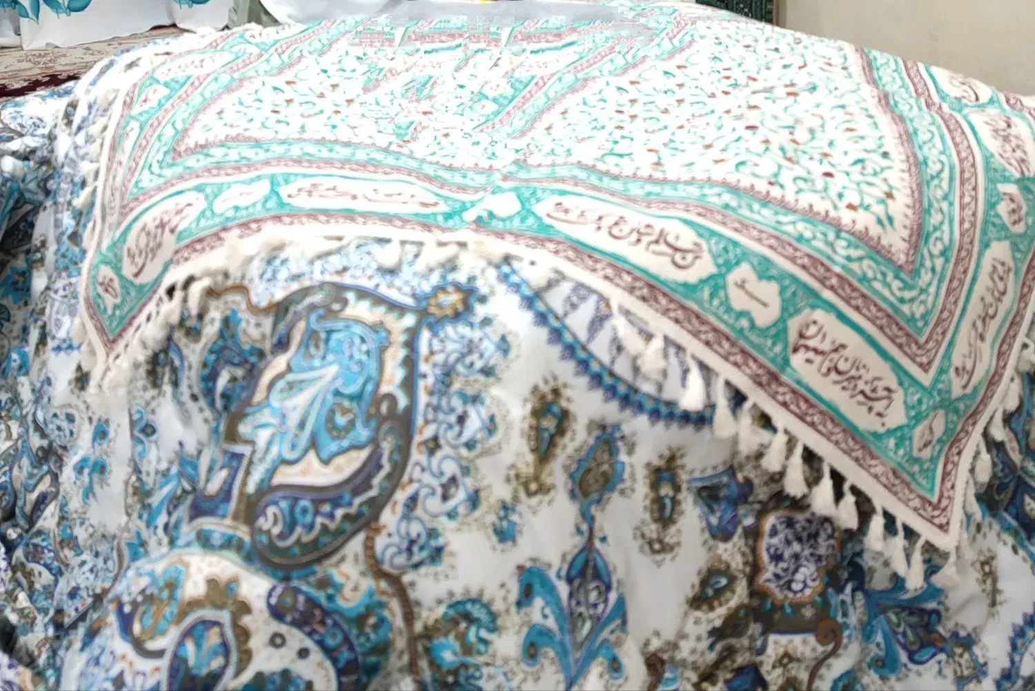 لحاف کرسی|رختخواب، بالش، پتو|نوشهر, |دیوار