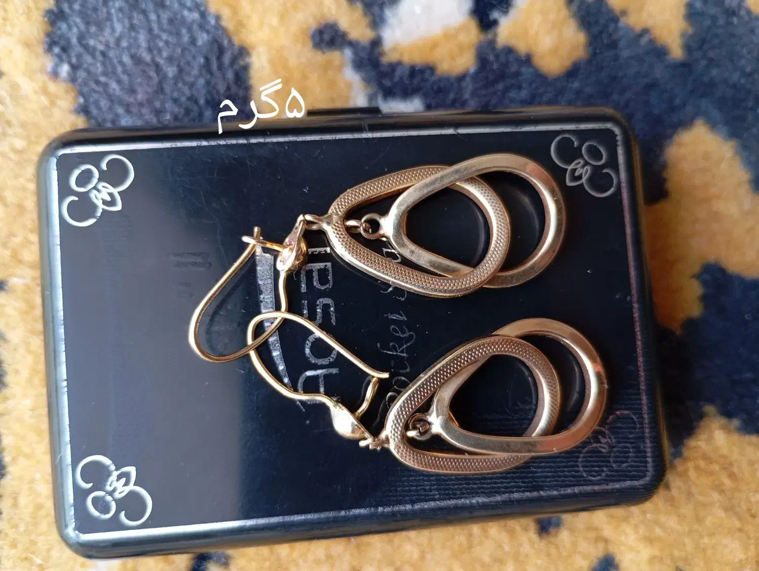 گوشواره تک پوش النگو زنجیر ۴گرم و۵ گرم و نیم گرم|جواهرات|قزوین, |دیوار