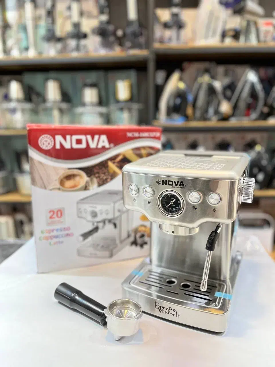 اسپرسو ساز نوا NOVA 160 اسپرسوساز اصلی گارانتی|سماور، چایساز، قهوهساز|مشهد, آزادشهر|دیوار
