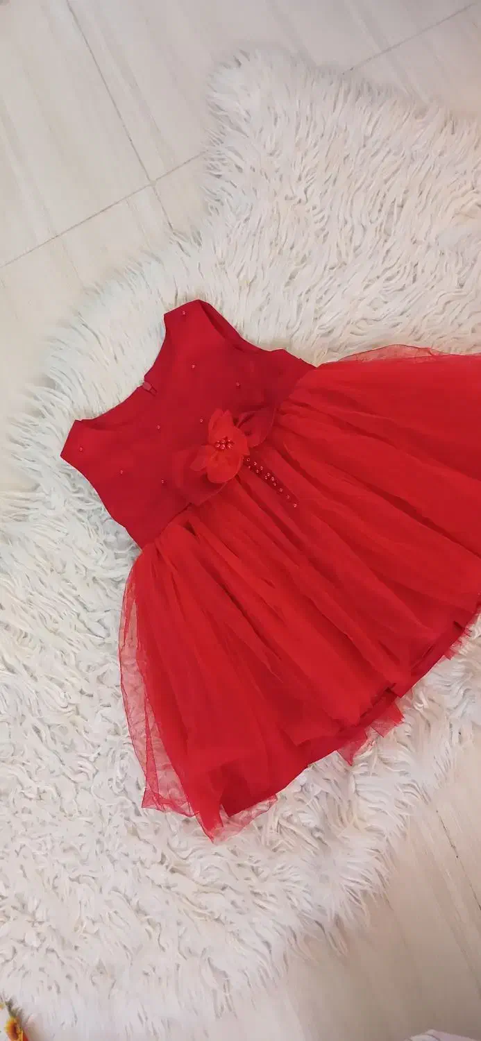 پیراهن یلدایی مجلسی ۲تا۳سال|کفش و لباس بچه|مشکین‌دشت, |دیوار