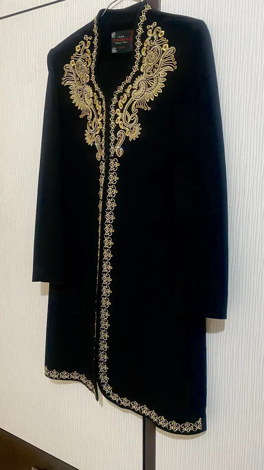 مانتو شلوار کرپ سنگ دوزی سایز۴۴|لباس|ازنا, |دیوار