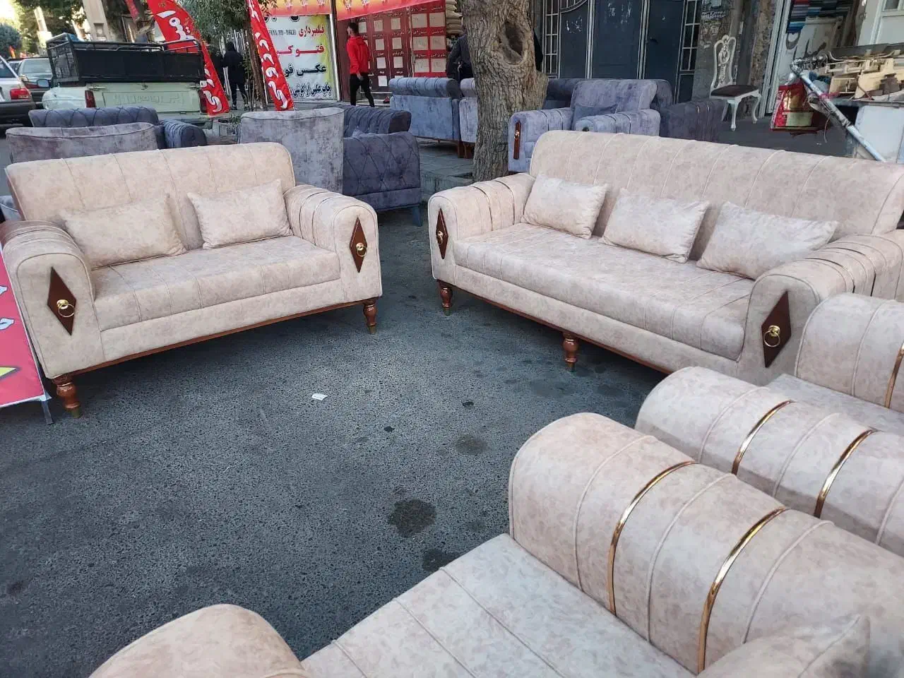 مبل کاسپین|مبلمان خانگی و میز عسلی|قروه, |دیوار