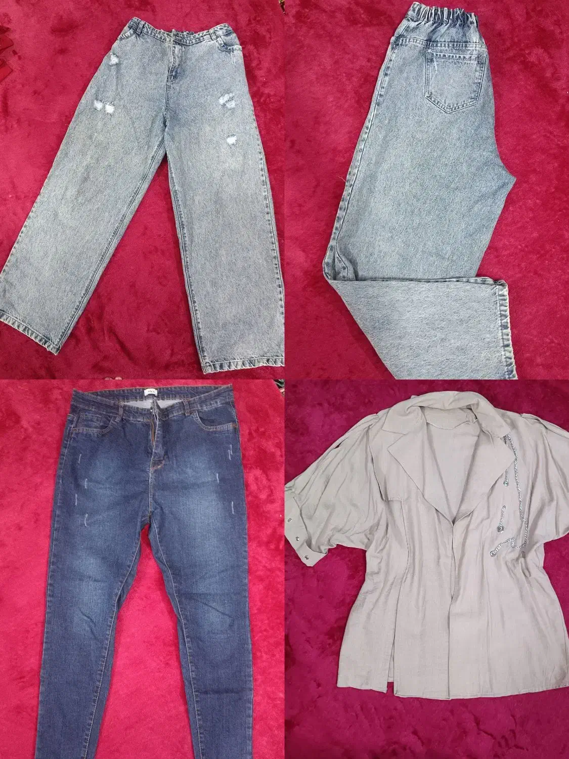 لباس پاییزه و تابستانه و پالتو شلوار بگ|لباس|مشهد, استاد یوسفی (شهرک غرب)|دیوار