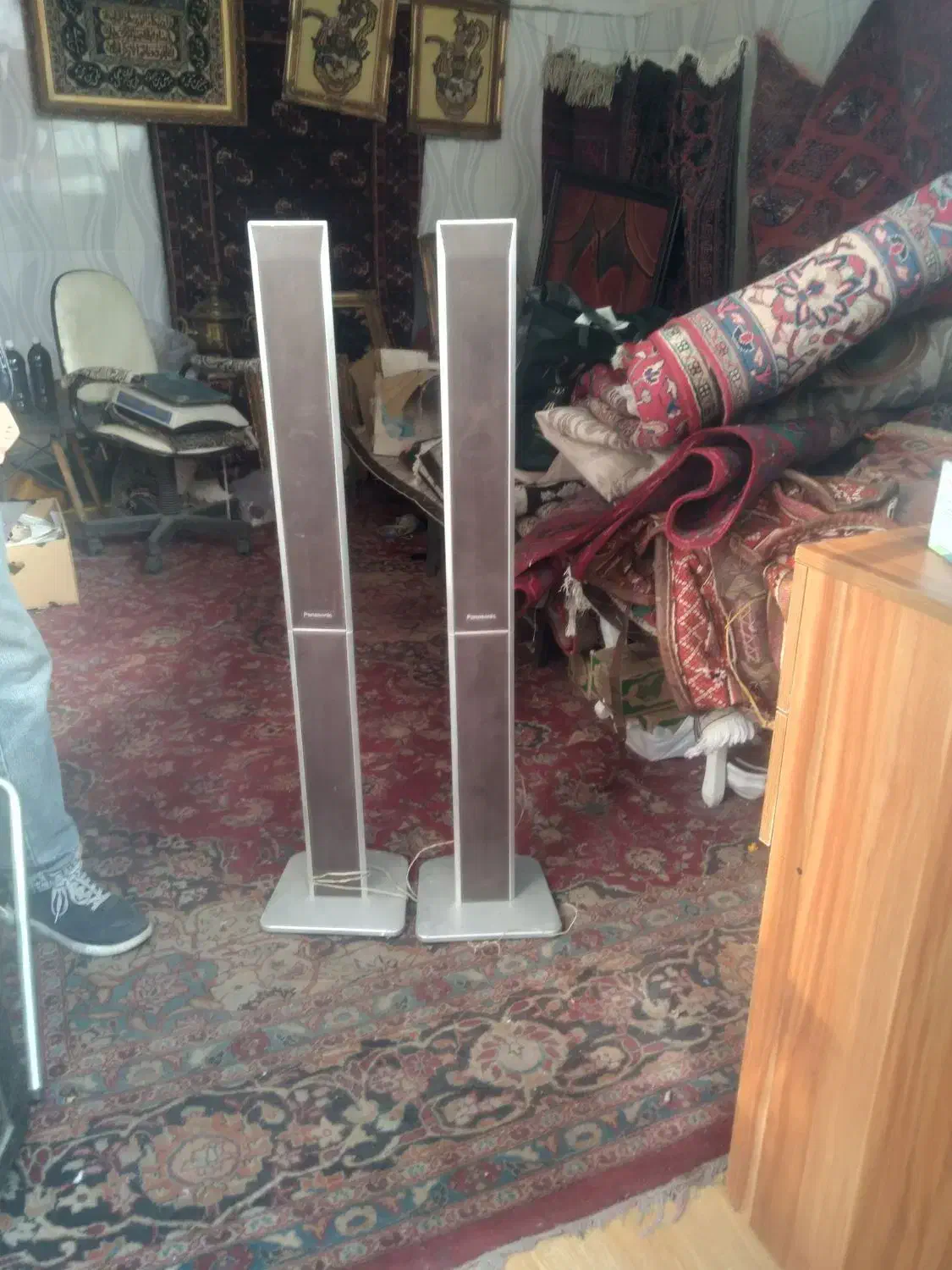 دو عدد باند کارکرده پاناسونیک سنتر|سیستم صوتی خانگی|تهران, تهرانپارس غربی|دیوار