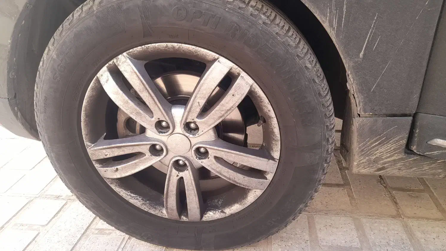 رینگ و لاستیک جک اس ۵ سایز ۱۷ آج تقریبا ۸۰ درصد|قطعات یدکی و لوازم جانبی|اسلامشهر, شهرک مهدیه|دیوار