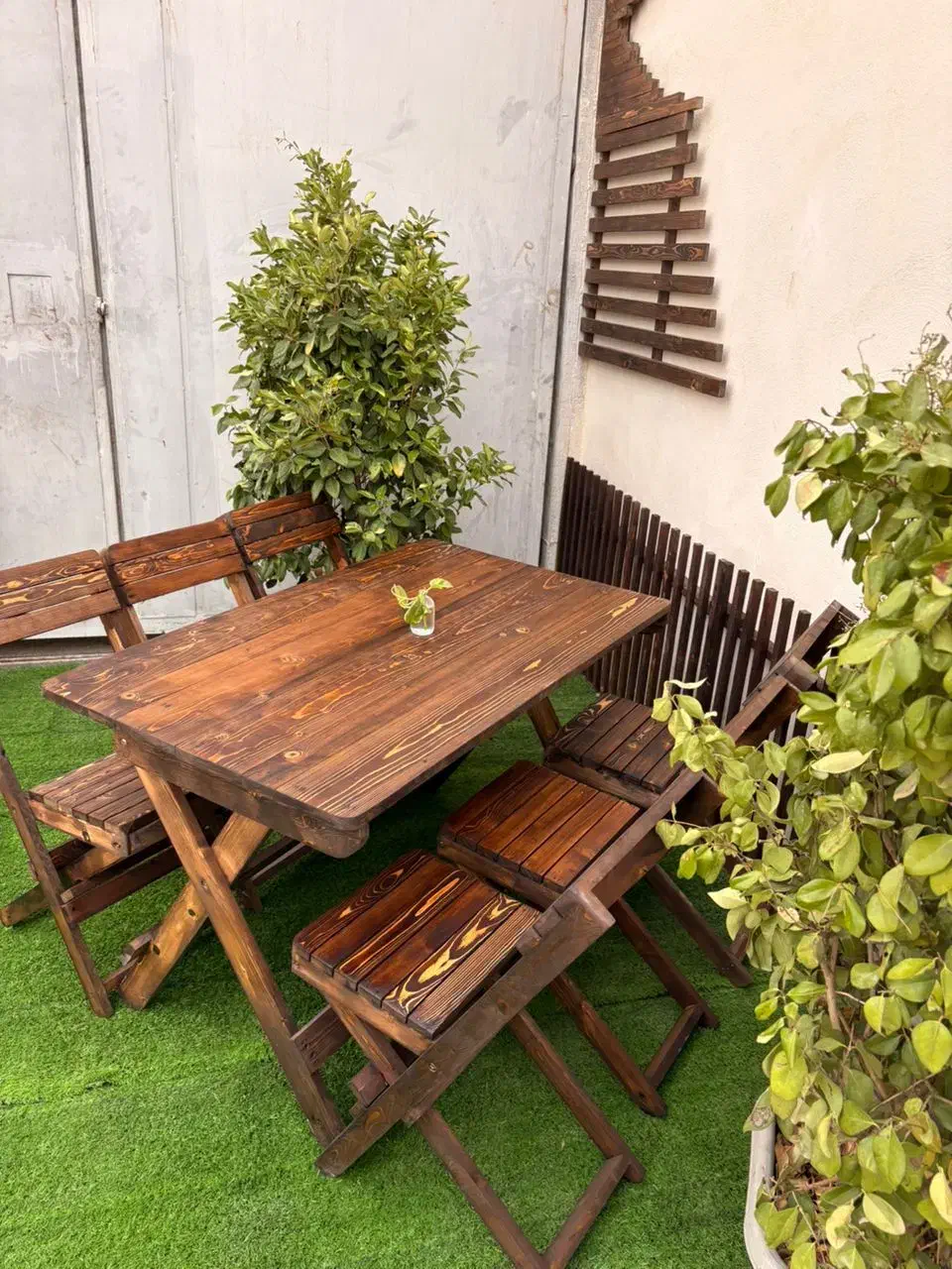 بزرگترین تولید کننده میزو صندلی چوبی تاشو دکرمان|میز و صندلی غذاخوری|کرمان, |دیوار