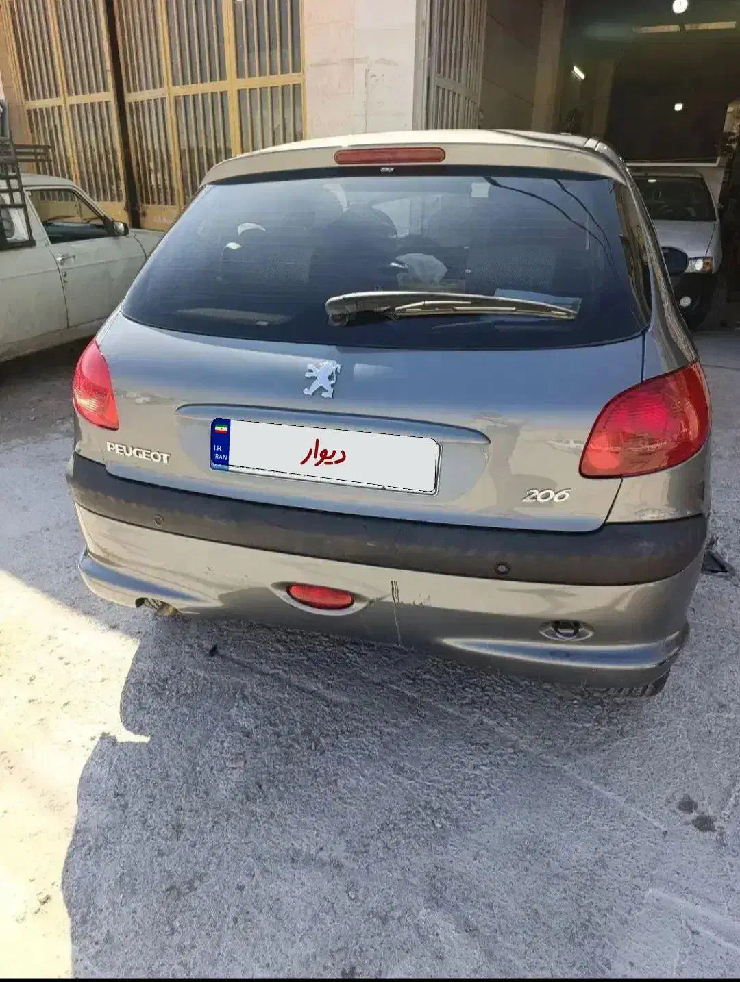 ۲۰۶ تیپ ۲ مدل ۹۵|خودرو سواری و وانت|ابهر, |دیوار