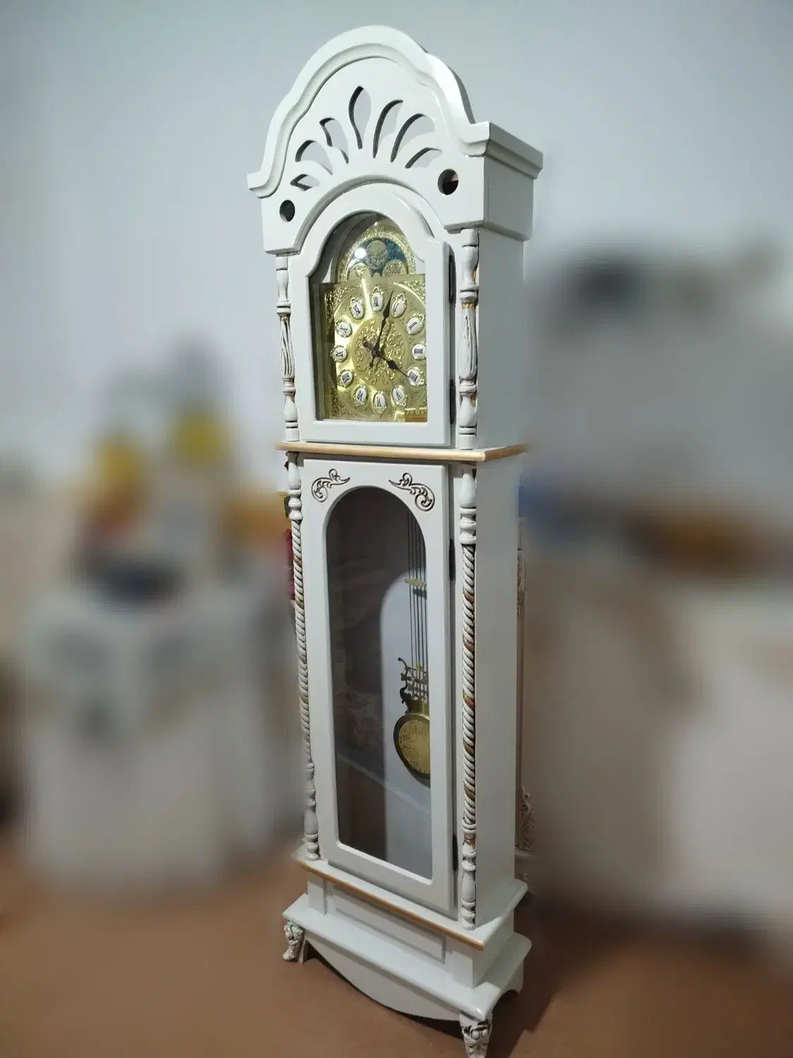 ساعت ایستاده چوبی سالم|ساعت دیواری و تزئینی|ابهر, |دیوار