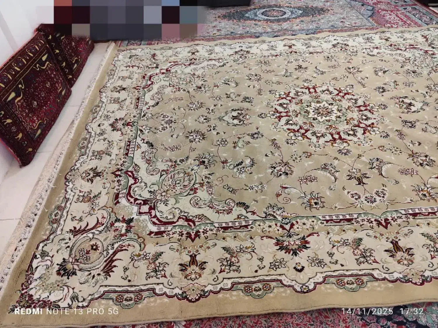 یک جفت فرش آرامشهدکاملاسالم شسته شده وتمیزومرتب|فرش|مشهد, سپاد|دیوار