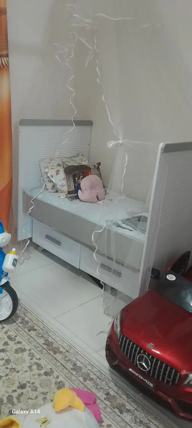 سرویس کمد وتخت کودک|تخت و سرویس خواب|ملارد, |دیوار