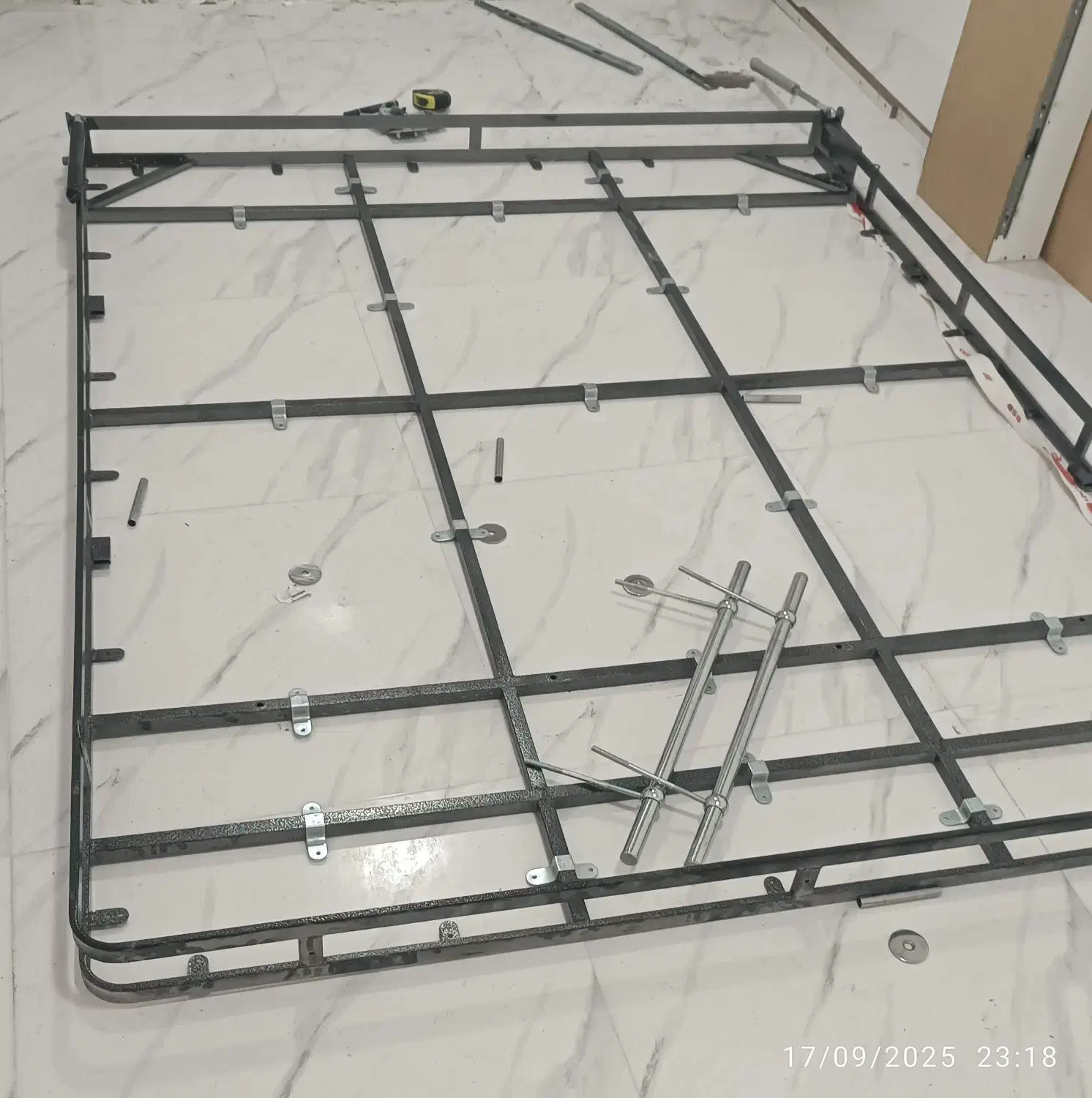 مجموعه جک و فرم تخت خواب تاشو عمودی|تخت و سرویس خواب|قروه, |دیوار