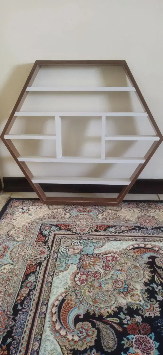جاباکسی بسیارزیبا|کتابخانه، شلف، قفسه‌های دیواری|فولادشهر, B4|دیوار