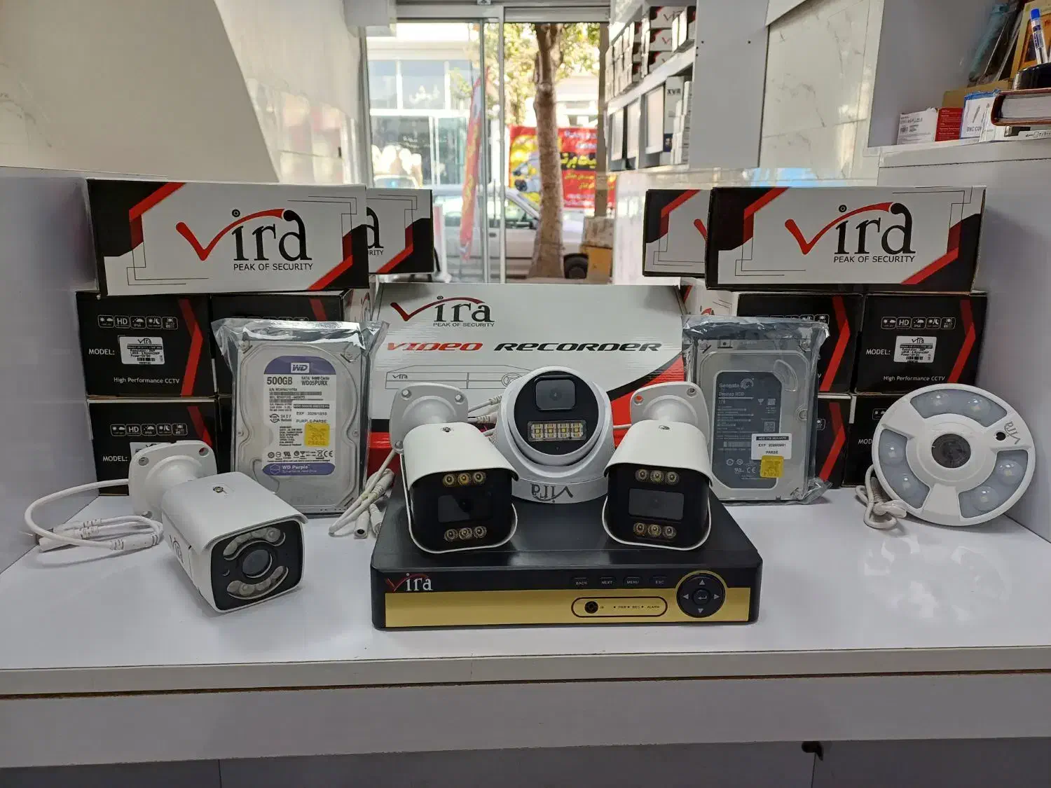 دوربین شب رنگی|دوربین مداربسته|شیروان (خراسان), |دیوار