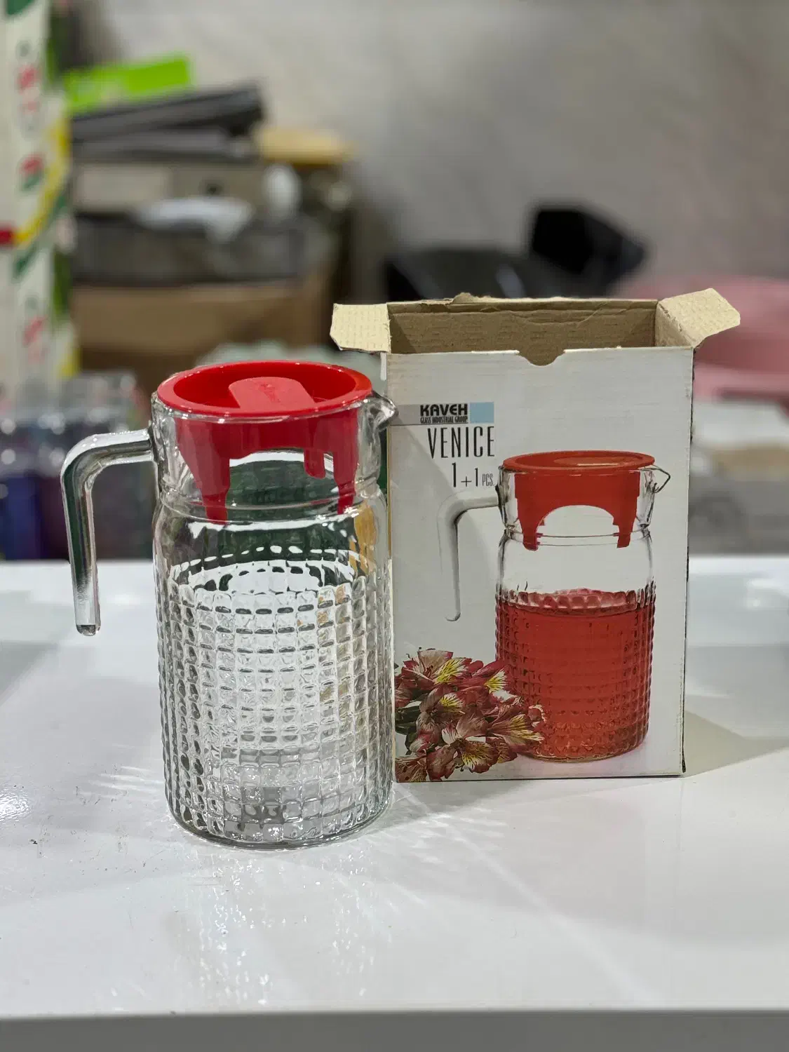 پارچ و لیوان|ظروف نگهدارنده، پلاستیکی، یک‌بارمصرف|اهواز, پادادشهر|دیوار