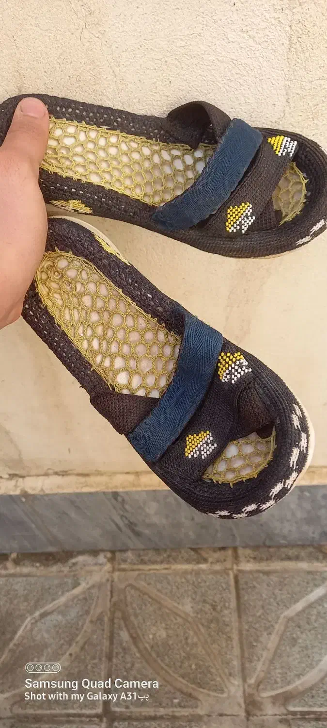 دمپایی زندان بافت|کیف، کفش، کمربند|اردبیل, |دیوار