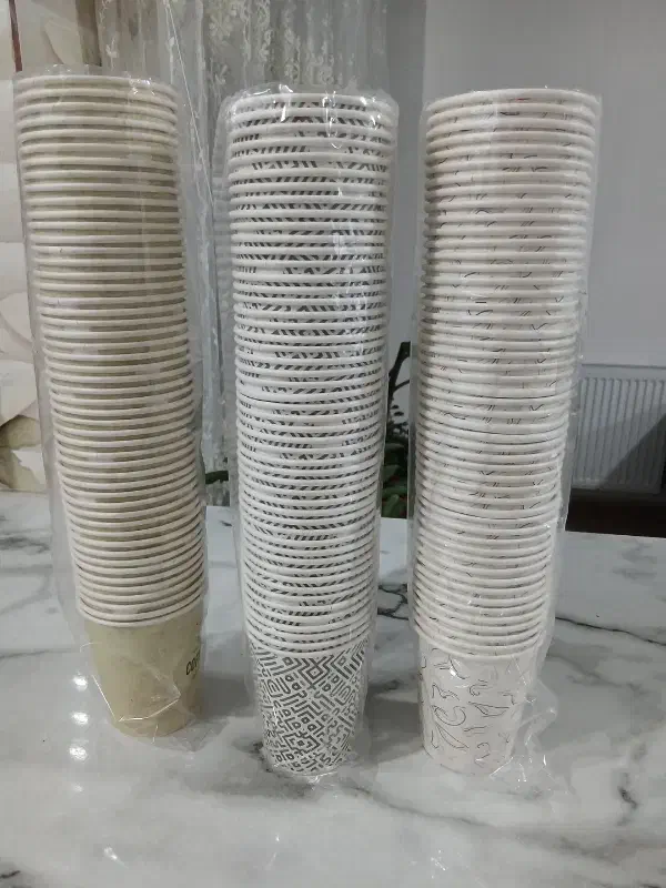 لیوان کاغذی یکبار مصرف|ظروف نگهدارنده، پلاستیکی، یک‌بارمصرف|ابهر, |دیوار