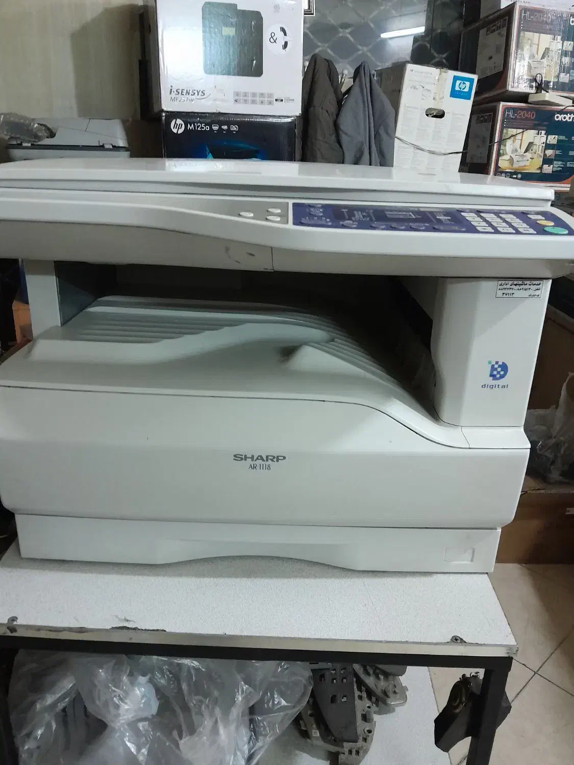دستگاه فتوکپی شارپ۱۱۱۸|پرینتر، اسکنر، کپی، فکس|کرج, شهرک امام رضا (ع)|دیوار