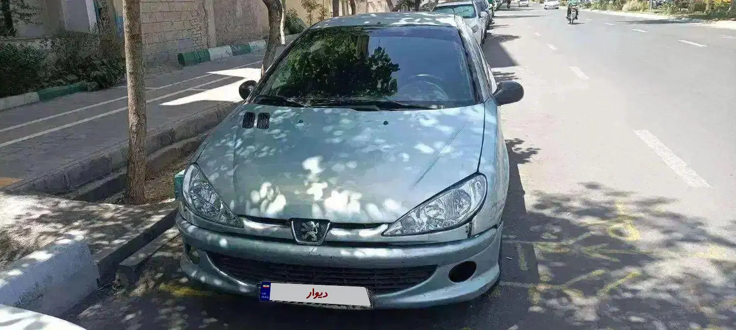 206تیپ 2|خودرو سواری و وانت|تهران, لاله زار|دیوار
