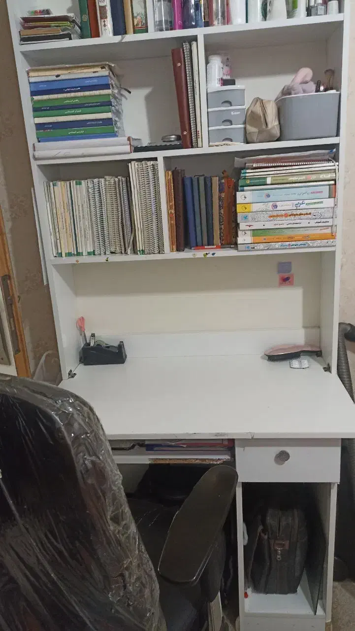 میزتحریر،کتابخانه|میز تحریر و کامپیوتر|تهران, شمشیری|دیوار