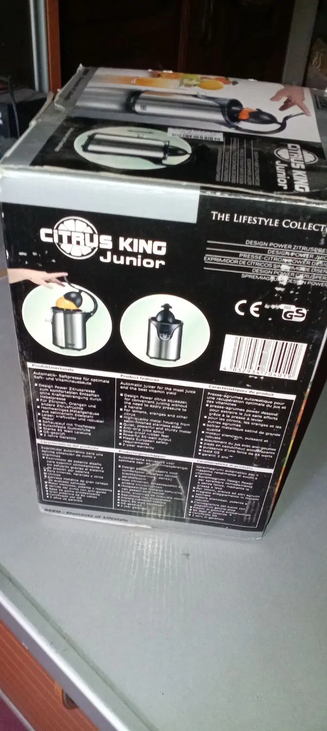 آب مرکباتگیر BEEM آلمانCitrus King Juniorدر حد نو|آبمیوهگیر و آبمرکباتگیر|تهران, گلستان (شهرک راه آهن)|دیوار
