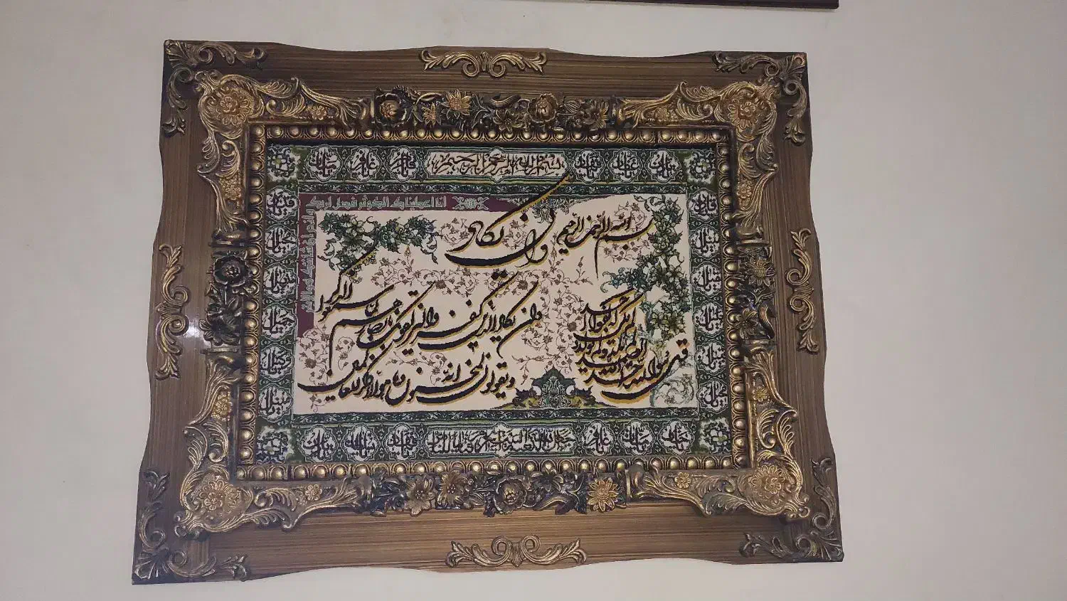 تابلو فرش ماشینی|تابلو فرش|کاشان, فاز ۱ ناجی آباد|دیوار