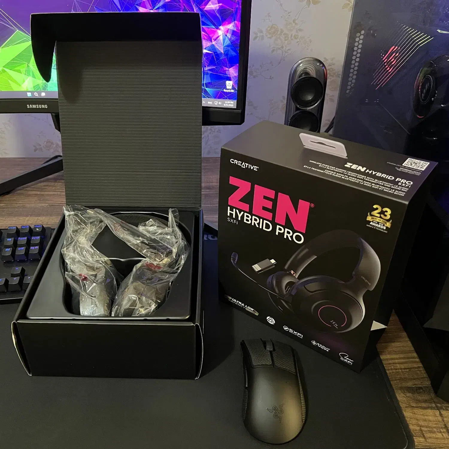 هدست کریتیو Zen Hybrid Pro SXFI|قطعات و لوازم جانبی رایانه|تهران, سردارجنگل|دیوار
