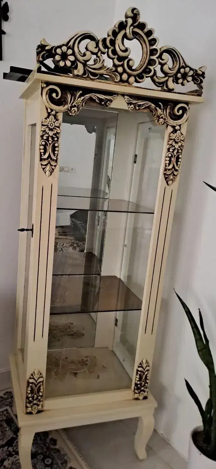 بوفه چوبی|بوفه، ویترین، کنسول|نهاوند, |دیوار