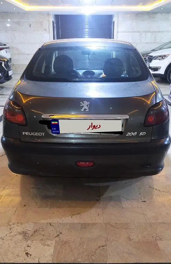 206 صندوق دار مدل 86|خودرو سواری و وانت|کرج, گلشهر|دیوار