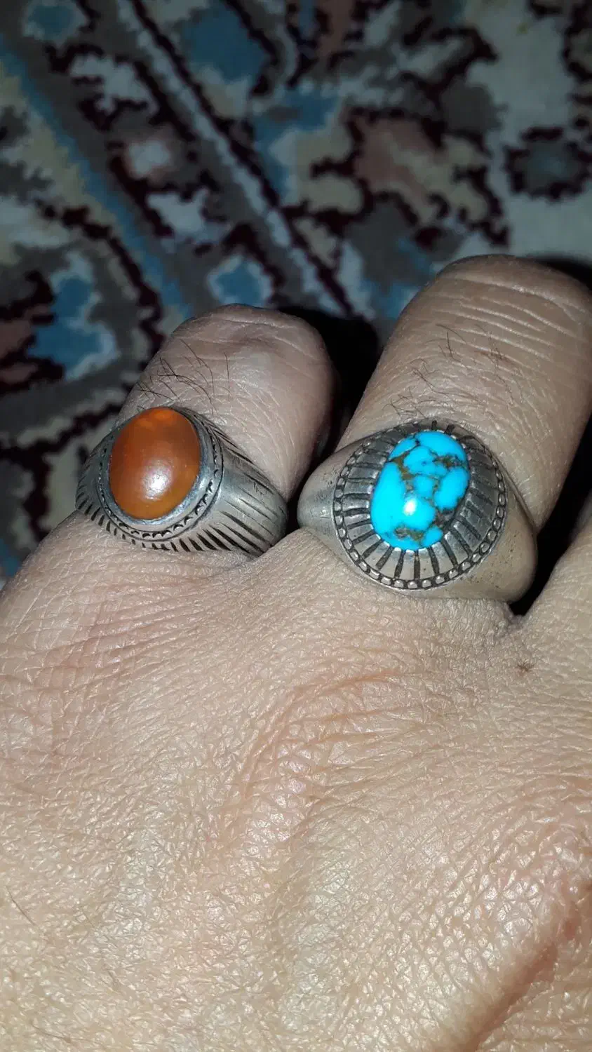 انگشتر قدیمی|کلکسیون اشیاء عتیقه|مشهد, توس (بلوار توس)|دیوار