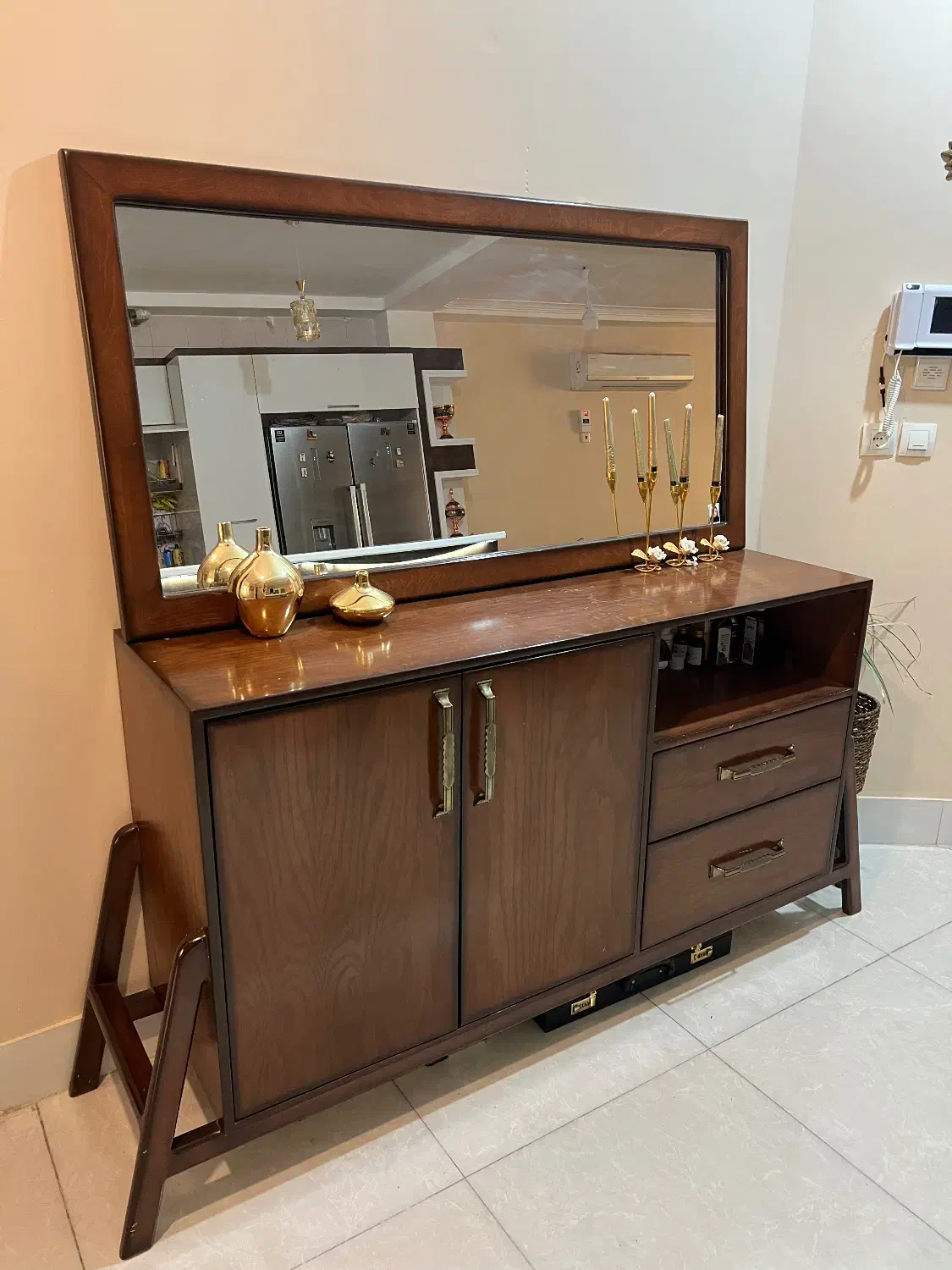 آینه کنسول|بوفه، ویترین، کنسول|جم, |دیوار