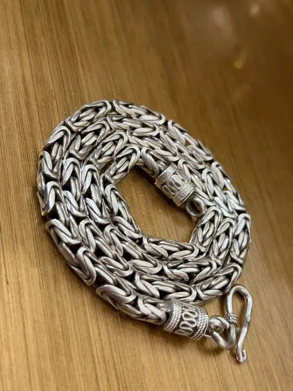 زنجیر نقره تایلندی قدیم|جواهرات|تبریز, |دیوار