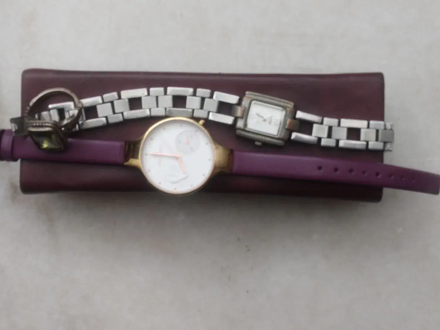 ساعت مچی زنانه بایک انگشتر|ساعت|سمنان, |دیوار