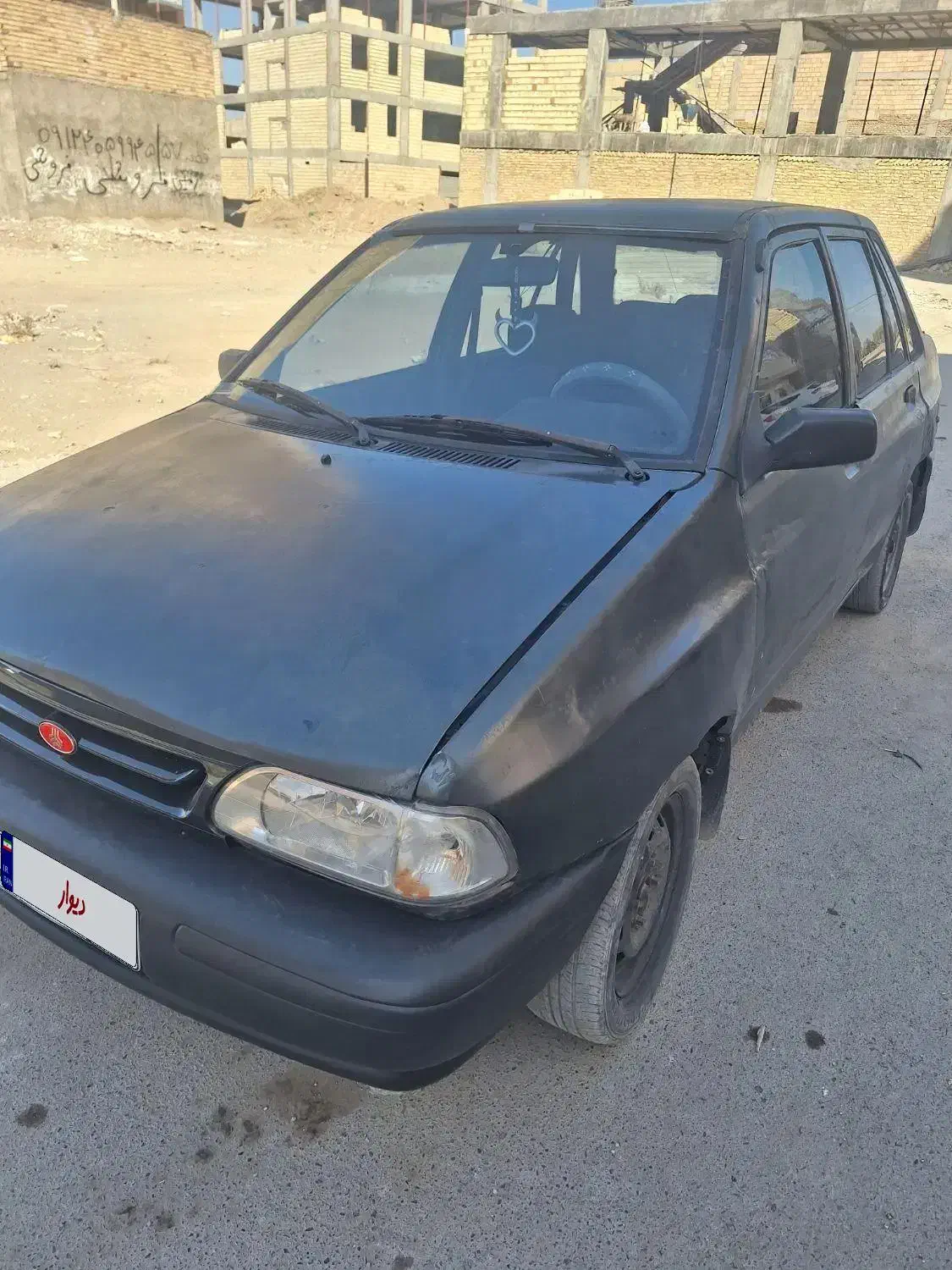 پراید مدل ۷۸ رنگ یشمی|خودرو سواری و وانت|مشکیندشت, |دیوار