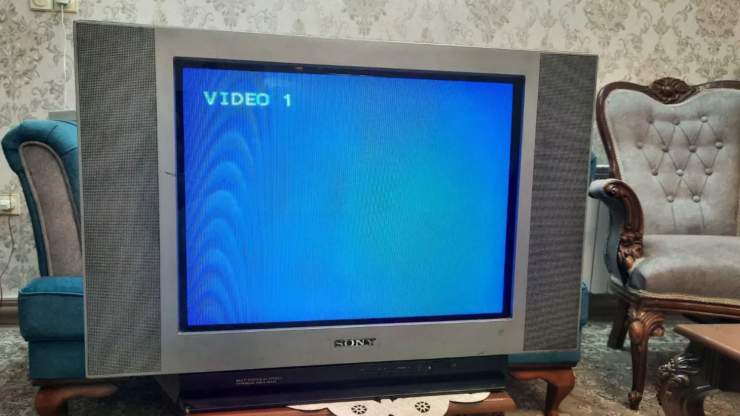 تلویزیون ۲۱ اینچ سونی|تلویزیون و پروژکتور|تاکستان, |دیوار