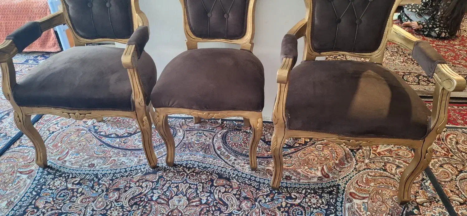 مبل سلطنتی|مبلمان خانگی و میز عسلی|خرمآباد, |دیوار