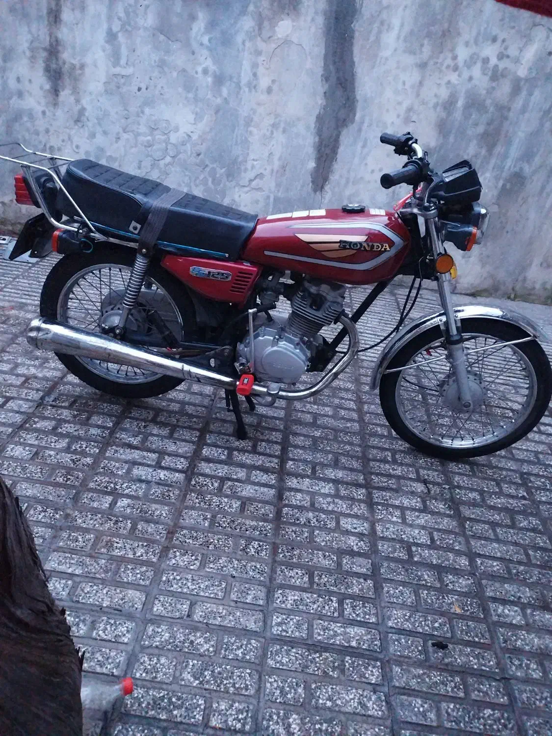 موتورسیکلت مزایده۱۲۵|موتورسیکلت|آزادشهر, |دیوار