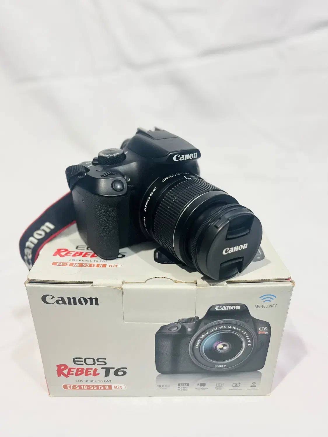 دوربین Canon 1300D + لنز 18-55|دوربین عکاسی و فیلم‌برداری|اهواز, فدک|دیوار