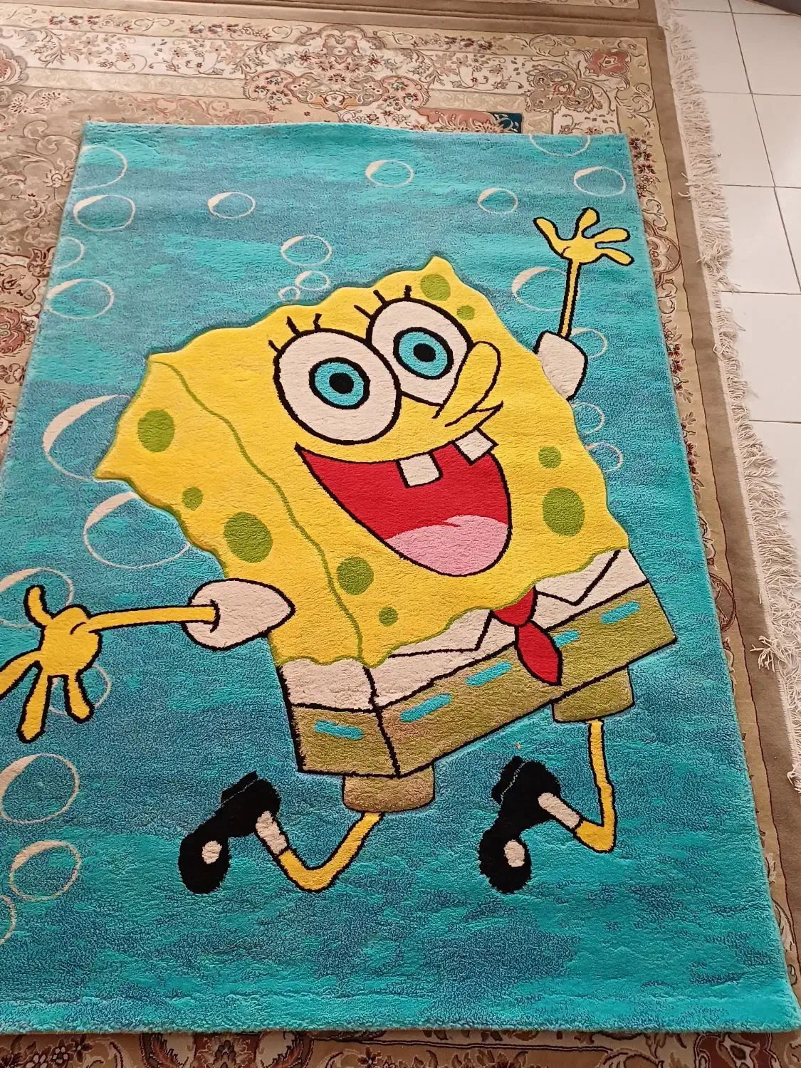 فرش کودک در حد نو|فرش|سبزوار, شهرک اندیشه|دیوار