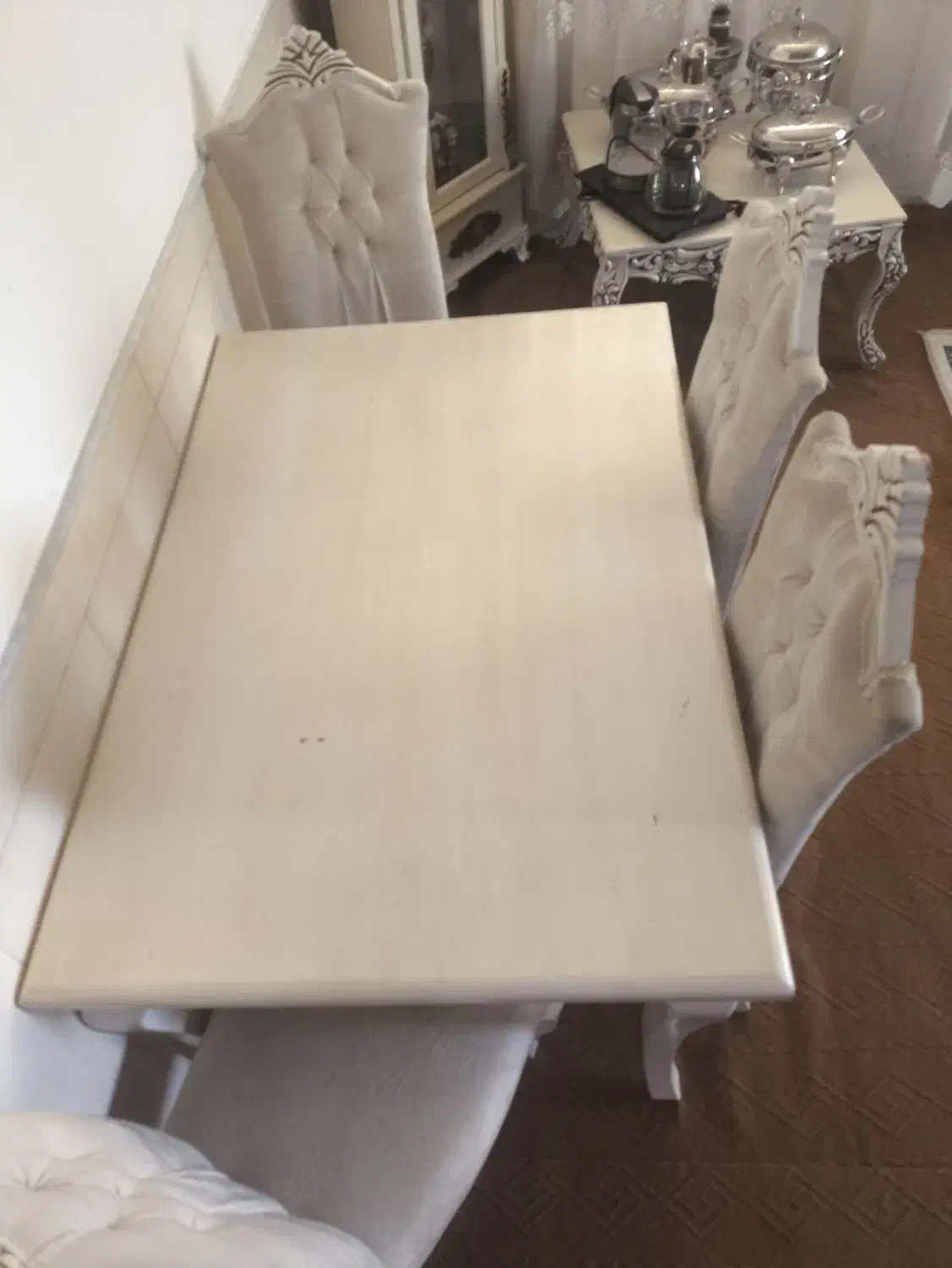 میز نهارخوری 4 نفره|میز و صندلی غذاخوری|نیشابور, جمهوری|دیوار