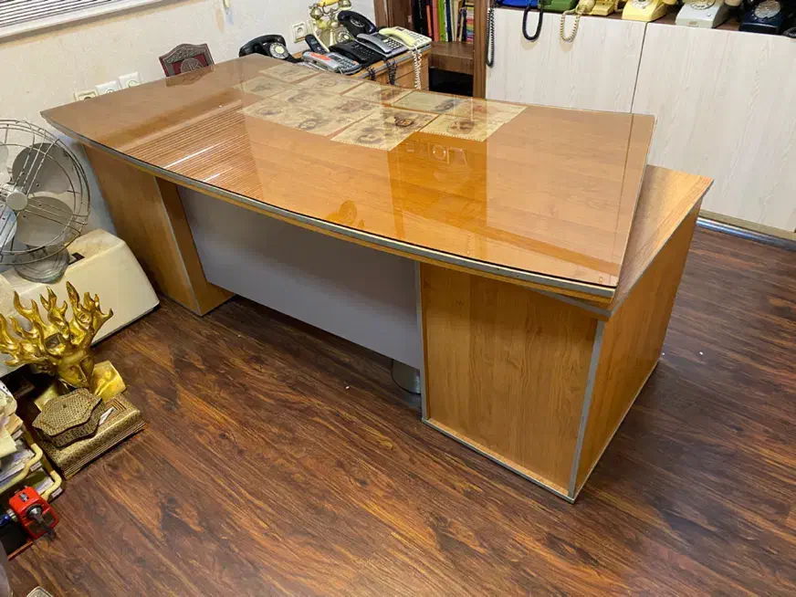 میز اداری ۲ تیکه|مبلمان اداری|اهواز, زیتون کارگری|دیوار