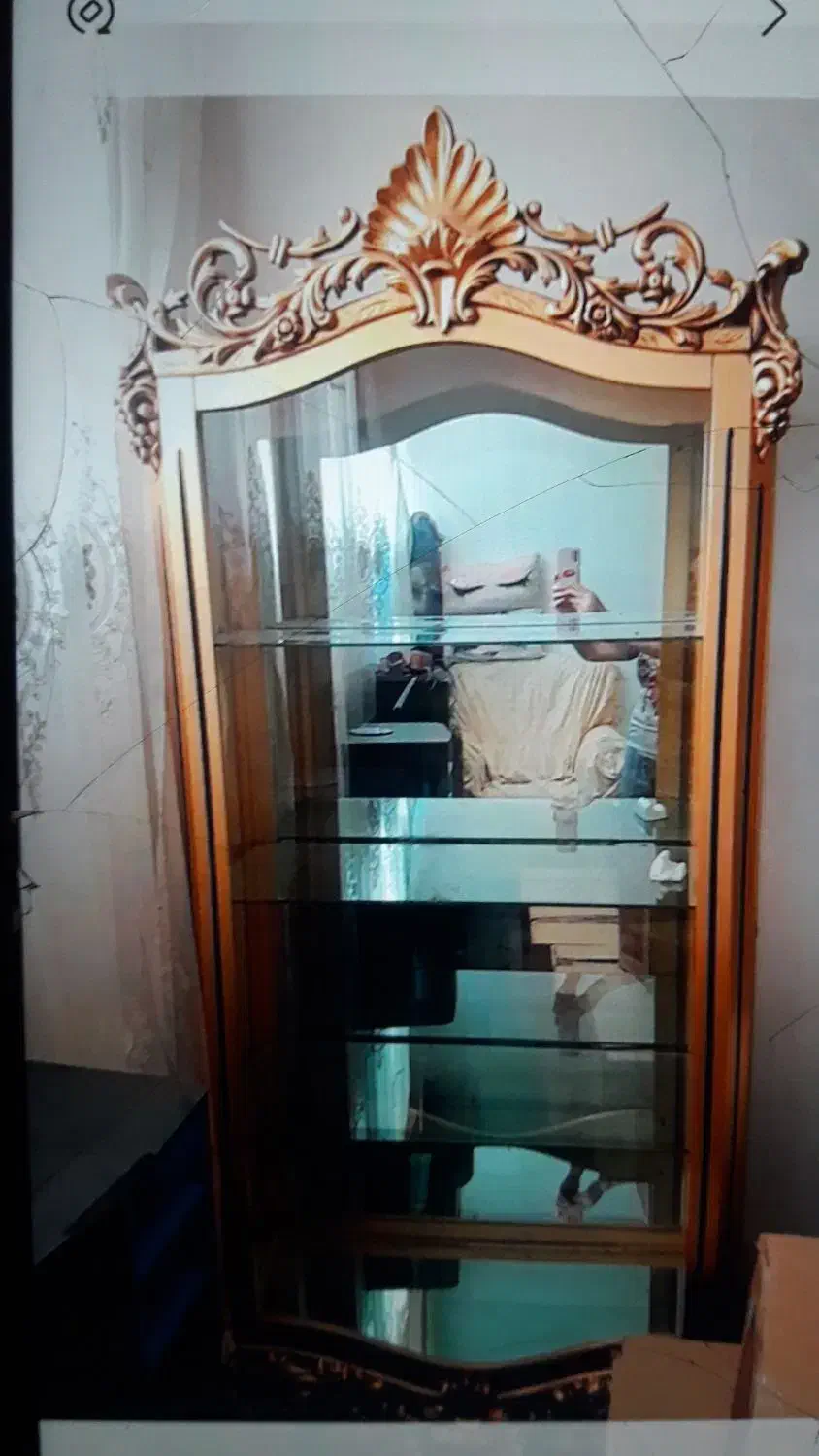 بوفه میز صندل|بوفه، ویترین، کنسول|تبریز, |دیوار